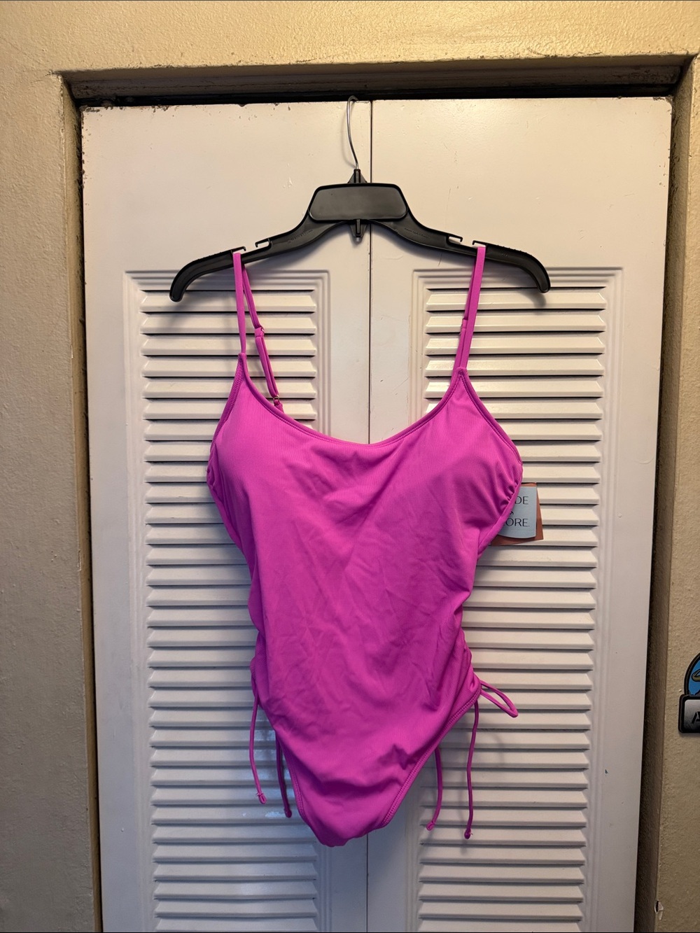 Shade & Shore Bright Pink One-Piece Swimsuit